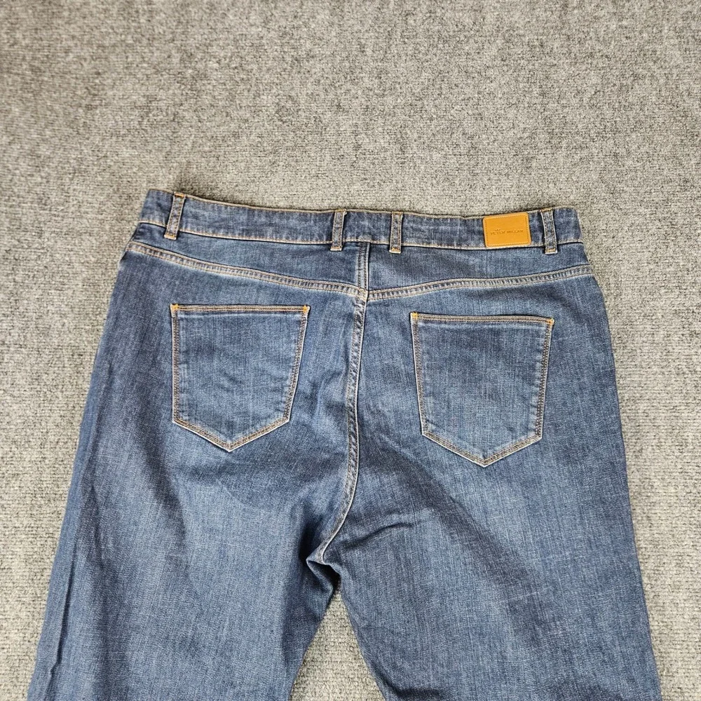 Peter Millar Mens Jeans Size 40 Dark Wash Straight Leg Denim Blue Pants
